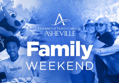 Poster shows students, families and the Bulldog mascot