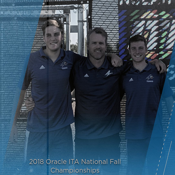 Bulldog Tennis Nolan and Patten Take Title at Oracle ITA National Fall
