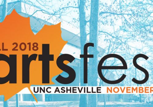 Poster shows fall leaf on campus