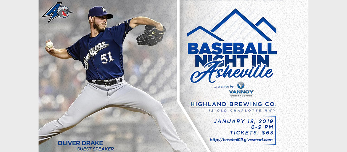BaseballNightWeb Poster shows photo of Oliver Drake