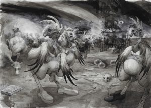 Drawing by Nickolas Raynolds