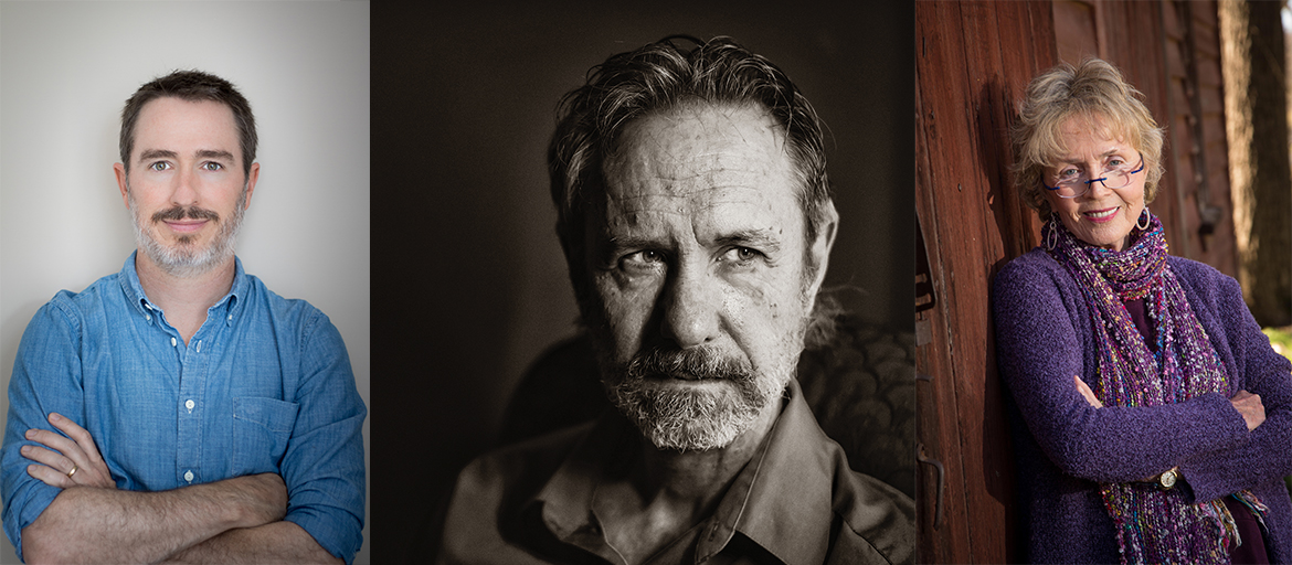 Wiley Cash, Ron Rash and Lee Smith