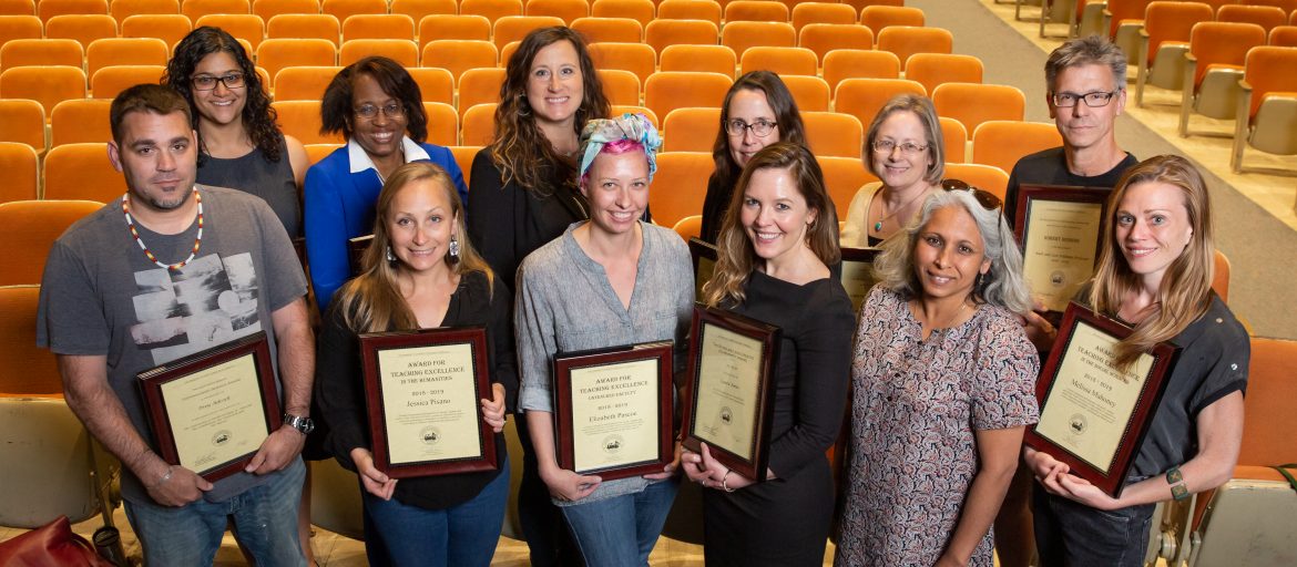 UNC Asheville's award-winning faculty for the 2018-19 academic year.