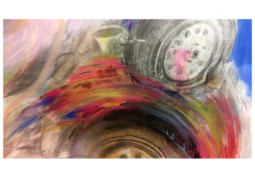 drawing by Sydney Levitt