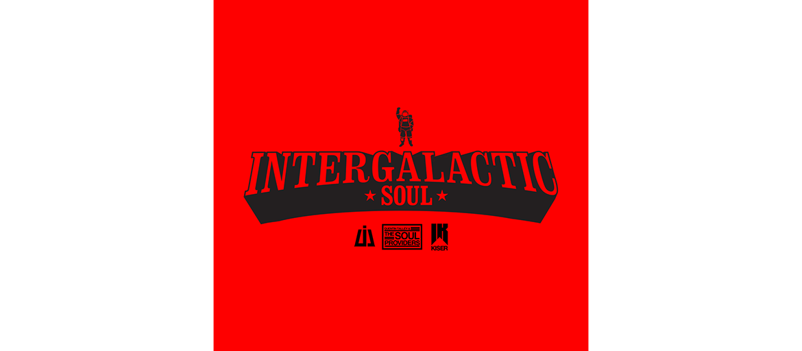 Intergalactic Soul Poster with Intergalactic Soul in movie credit-style lettering