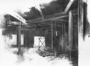 drawing by Tamie Beldue