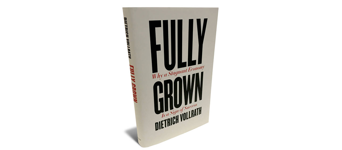 POSTPONED - Dietrich Vollrath, Author of “Fully Grown: Why a Stagnant Economy is a Sign of Success” to Speak March 19 at UNC Asheville - News And Events | UNC Asheville