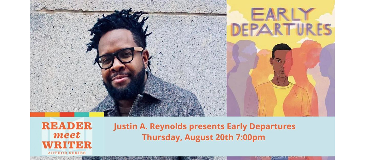 Early Departures – web Photo of author and book cover