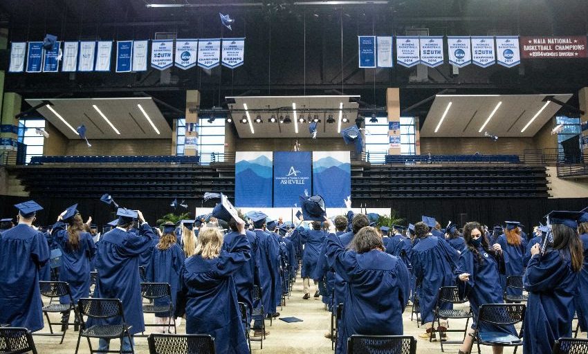 UNC Asheville Celebrates First Class Of 2022 Graduates At Commencement