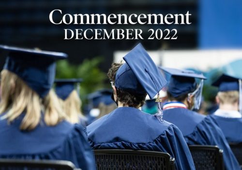 students at December 2022 commencement