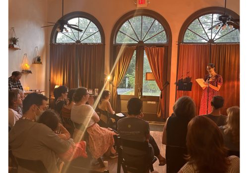 Live readings at the Writers at Home Series