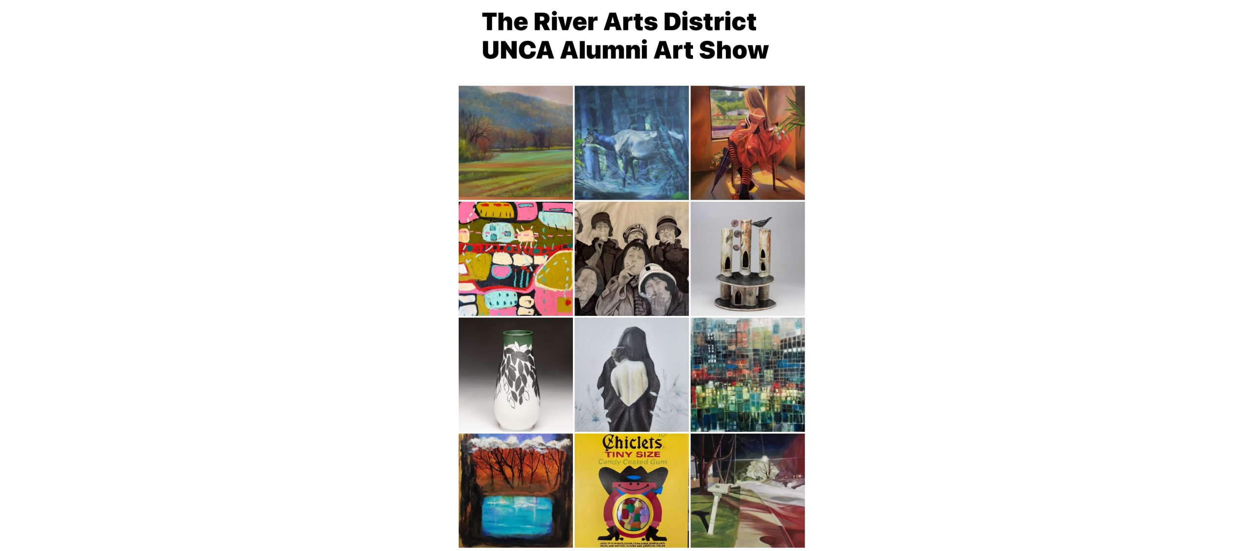 Alumni Art Show Poster