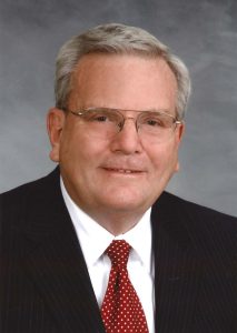 A photo of honorary degree recipient Bruce Goforth