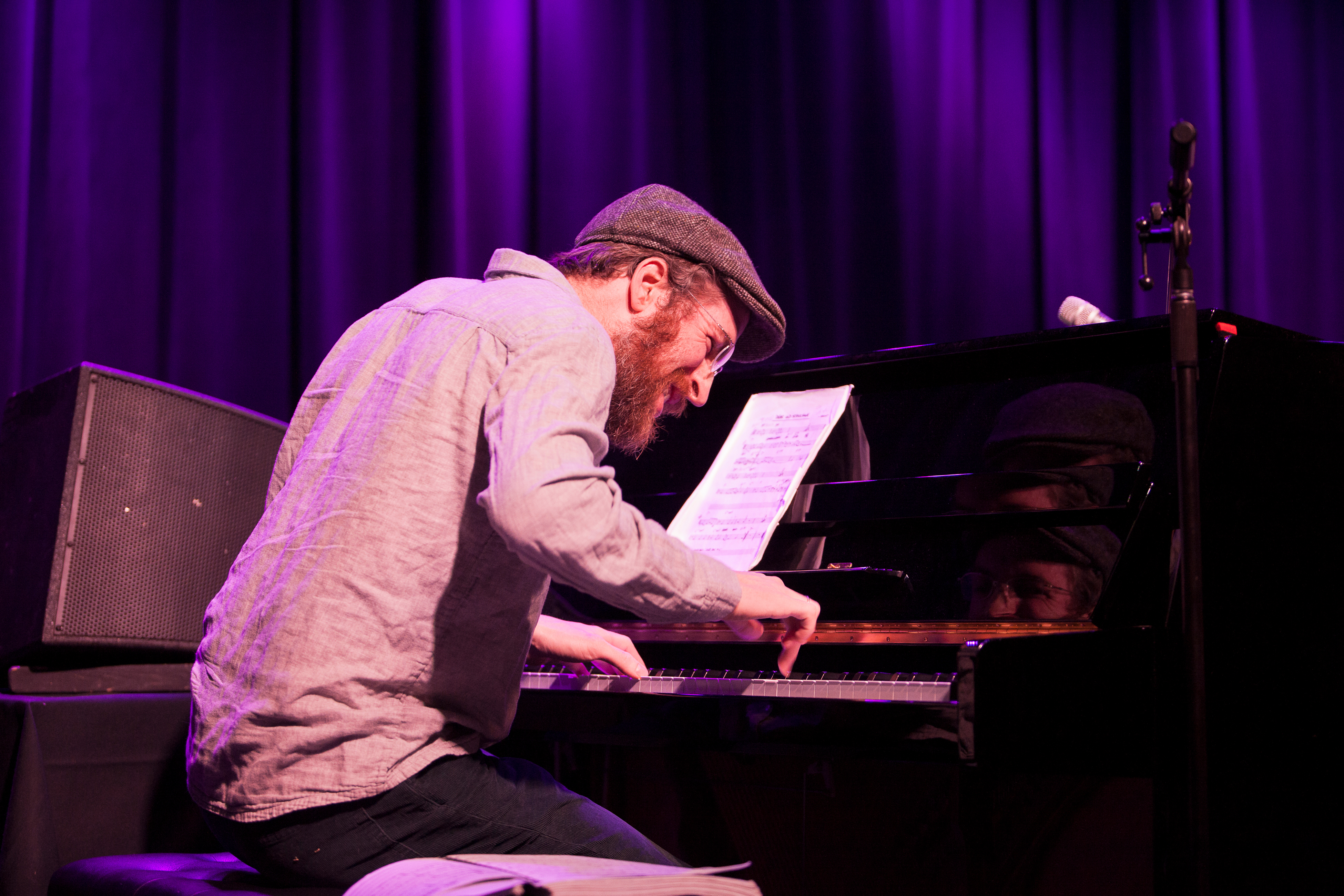 UNC-Asheville students playing jazz at Isis. Photo by Matt Rose
