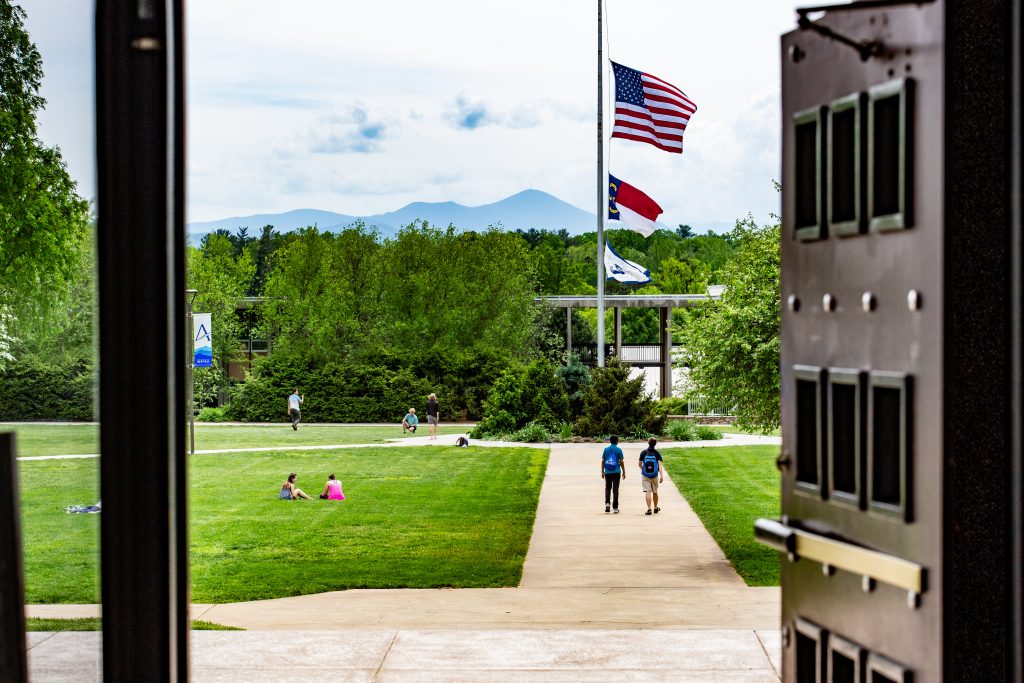 unc asheville campus visit