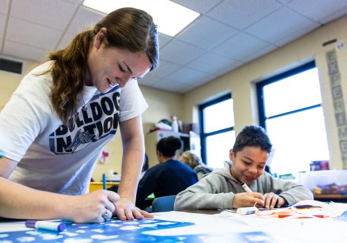Student volunteering