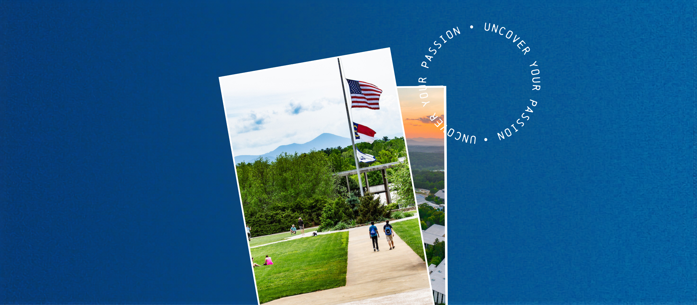 Generic Univeristy of North Carolina Asheville event poster