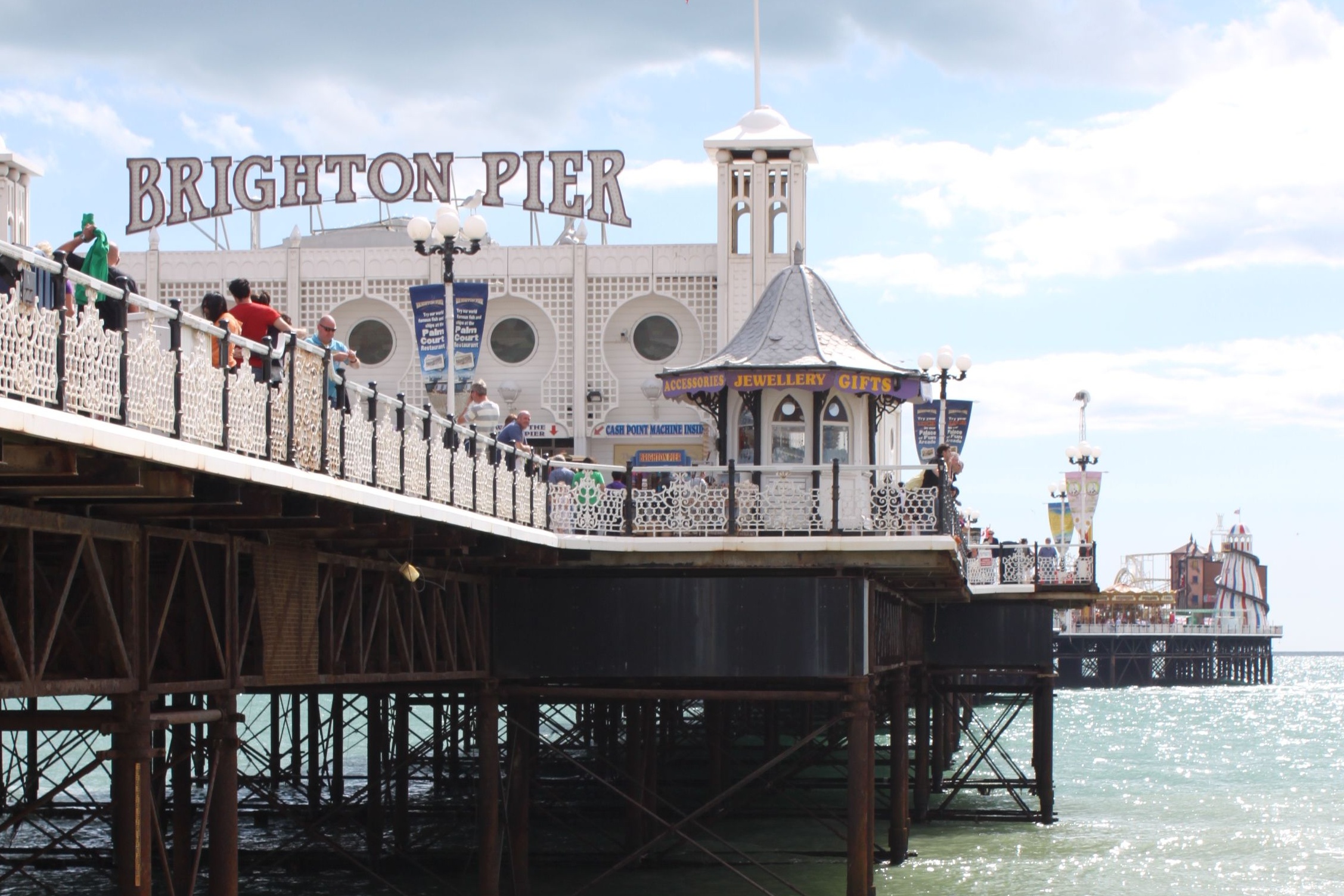 Brighton Palace Pier in Sussex, United Kingdom